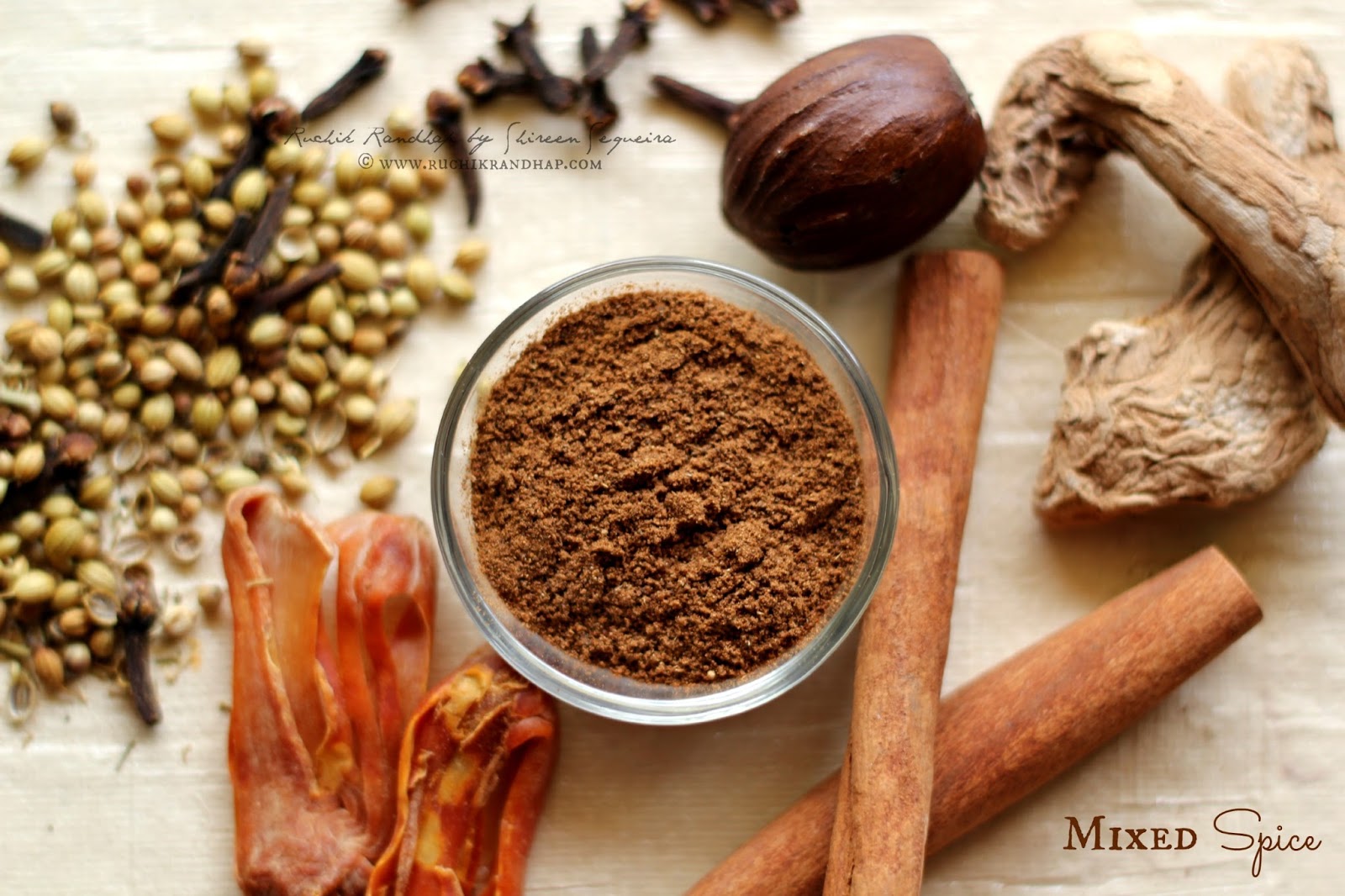 Mixed Spice Spice Mix for Christmas Cakes Video Ruchik Randhap